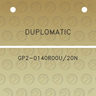 duplomatic-gp2-0140r00u20n