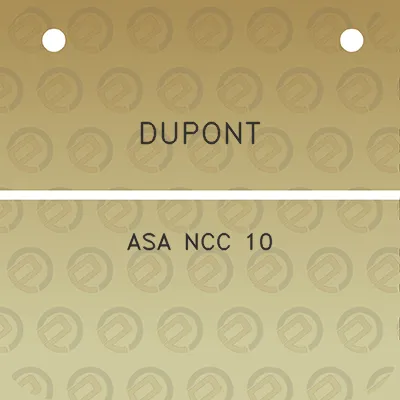 dupont-asa-ncc-10