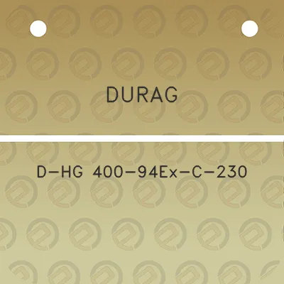 durag-d-hg-400-94ex-c-230