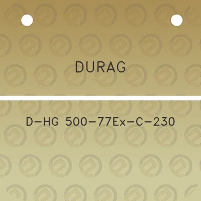 durag-d-hg-500-77ex-c-230