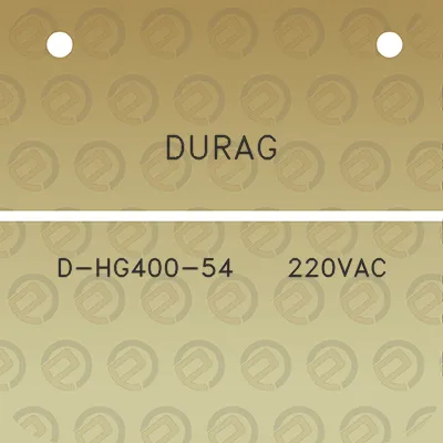 durag-d-hg400-54-220vac