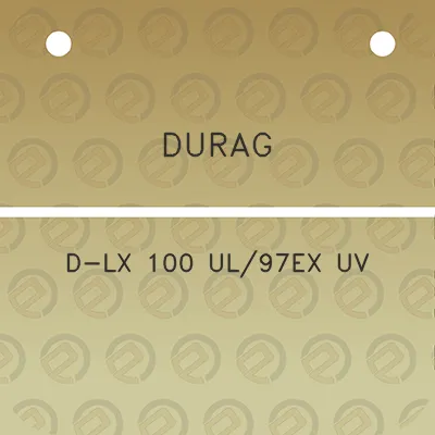 durag-d-lx-100-ul97ex-uv