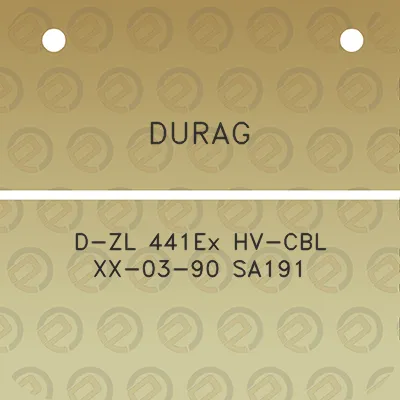 durag-d-zl-441ex-hv-cbl-xx-03-90-sa191