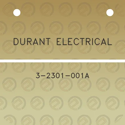 durant-electrical-3-2301-001a