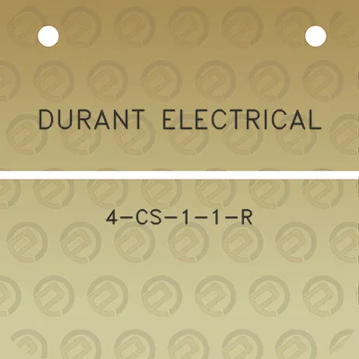 durant-electrical-4-cs-1-1-r