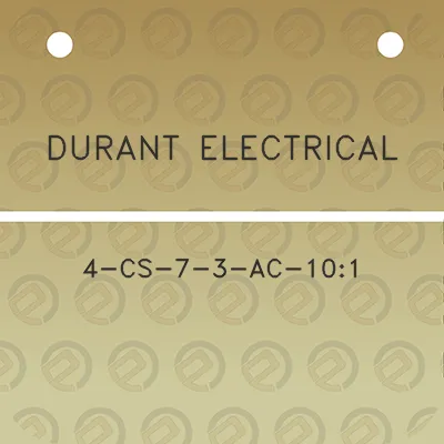 durant-electrical-4-cs-7-3-ac-101