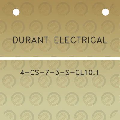 durant-electrical-4-cs-7-3-s-cl101