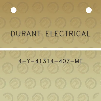 durant-electrical-4-y-41314-407-me