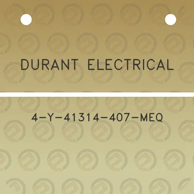 durant-electrical-4-y-41314-407-meq