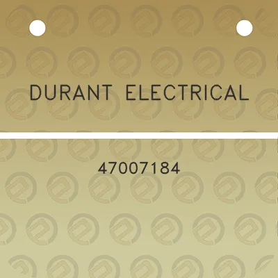 durant-electrical-47007184