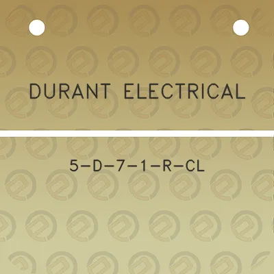 durant-electrical-5-d-7-1-r-cl