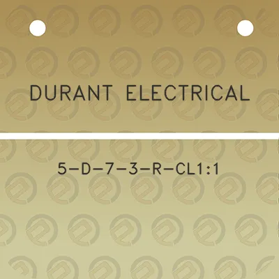 durant-electrical-5-d-7-3-r-cl11