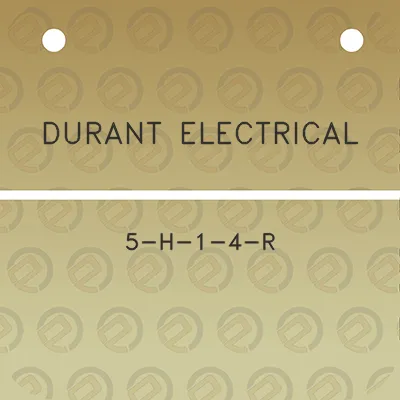 durant-electrical-5-h-1-4-r