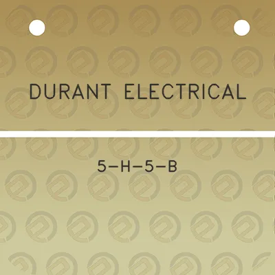 durant-electrical-5-h-5-b