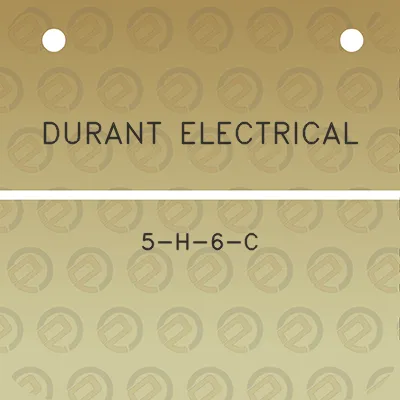 durant-electrical-5-h-6-c