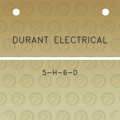 durant-electrical-5-h-6-d