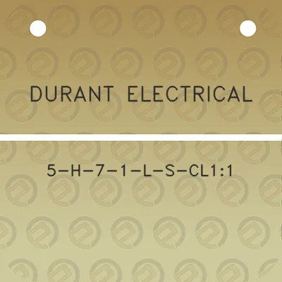 durant-electrical-5-h-7-1-l-s-cl11