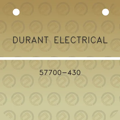 durant-electrical-57700-430