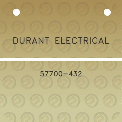 durant-electrical-57700-432