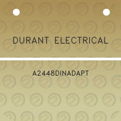 durant-electrical-a2448dinadapt