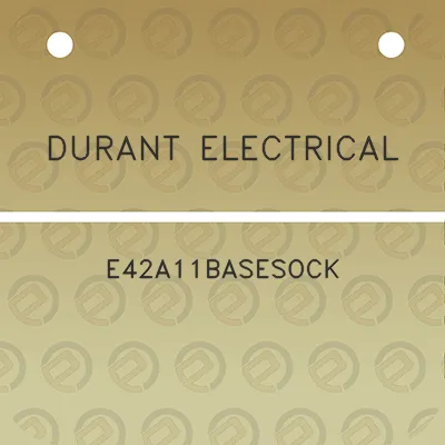 durant-electrical-e42a11basesock