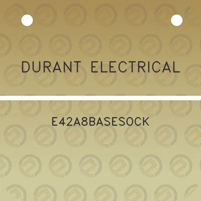 durant-electrical-e42a8basesock