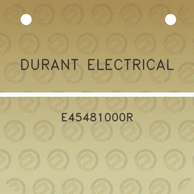 durant-electrical-e45481000r