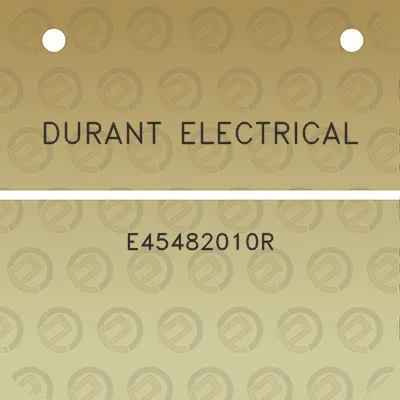 durant-electrical-e45482010r