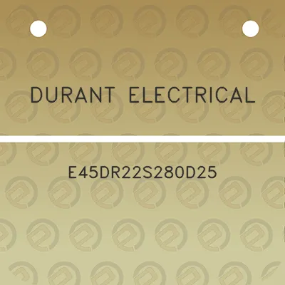 durant-electrical-e45dr22s280d25