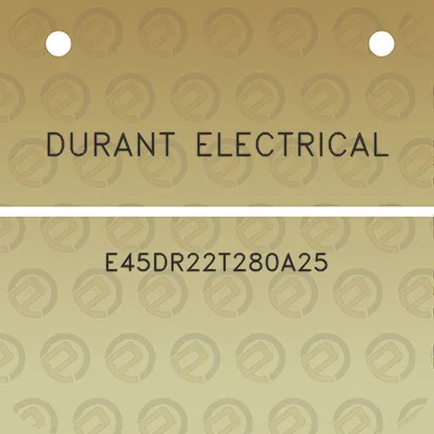 durant-electrical-e45dr22t280a25