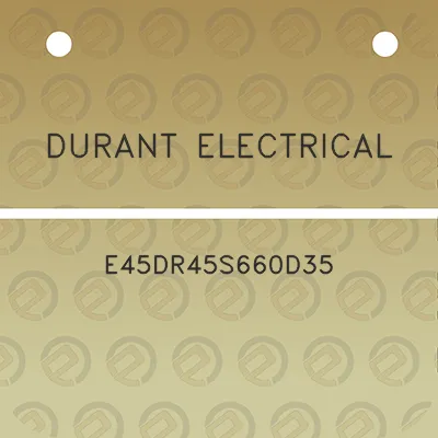 durant-electrical-e45dr45s660d35