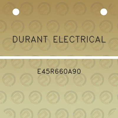 durant-electrical-e45r660a90