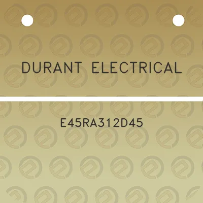 durant-electrical-e45ra312d45