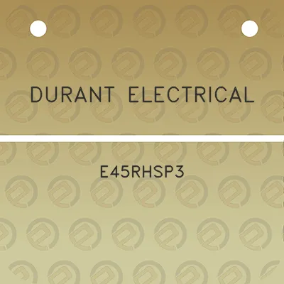 durant-electrical-e45rhsp3