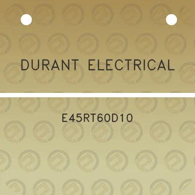 durant-electrical-e45rt60d10