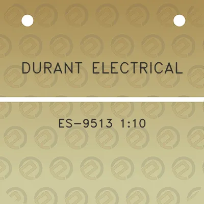 durant-electrical-es-9513-110