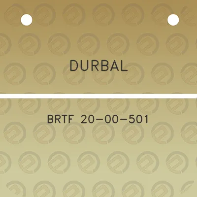 durbal-brtf-20-00-501