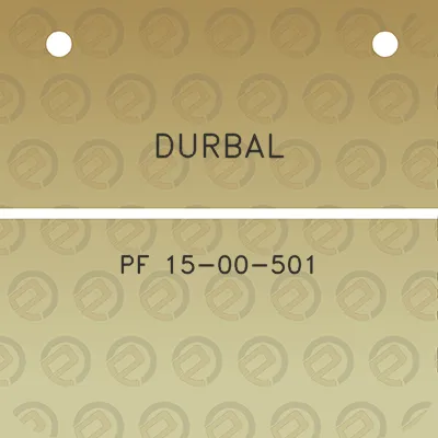 durbal-pf-15-00-501