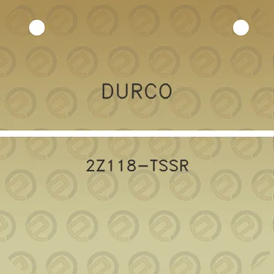 durco-2z118-tssr