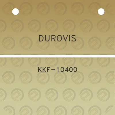 durovis-kkf-10400