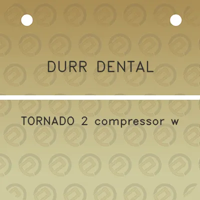 durr-dental-tornado-2-compressor-w