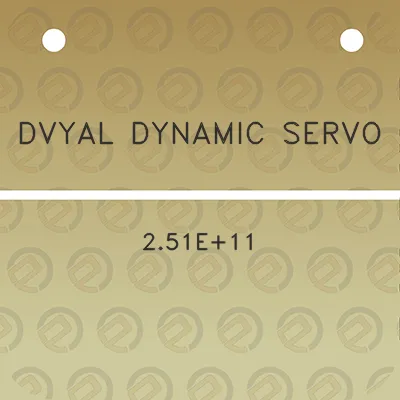 dvyal-dynamic-servo-251e11