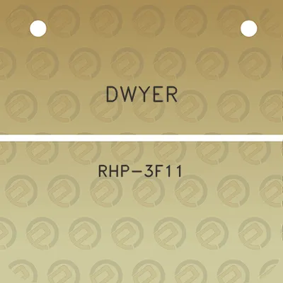 dwyer-rhp-3f11