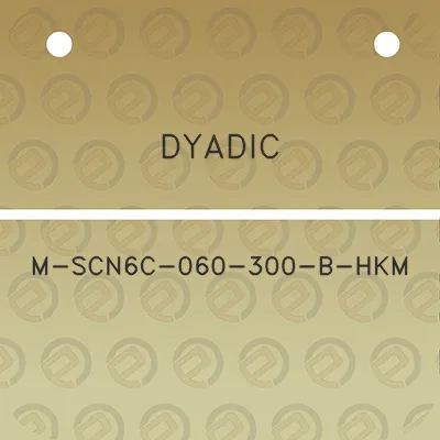 dyadic-m-scn6c-060-300-b-hkm