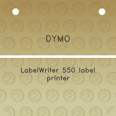 dymo-labelwriter-550-label-printer