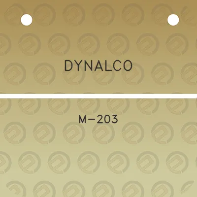 dynalco-m-203