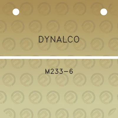 dynalco-m233-6