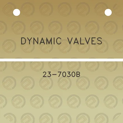 dynamic-valves-23-7030b