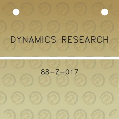 dynamics-research-88-z-017