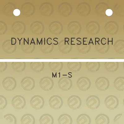 dynamics-research-m1-s